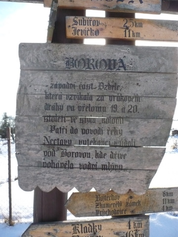 Dzbel - Borová.